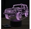 Beling 3D lampa, nissan safari 1995, 7 farebná Y1