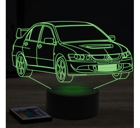 Beling 3D lampa, Mitsubishi Lancer,7 farebná Y38