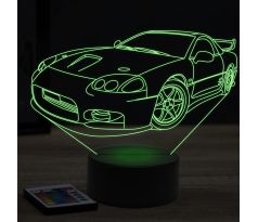 Beling 3D lampa, Mitsubishi GTO,7 farebná Y34