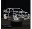 Beling 3D lampa, mitsubishi evolution 8,7 farebná Y31