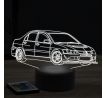 Beling 3D lampa, mitsubishi EVO 8, 7 farebná Y24