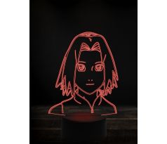 Beling 3D lampa, Sakura Harunoqo ,7 farebná Y38L14