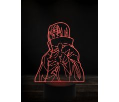 Beling 3D lampa, Naruto itachi,7 farebná Y38L10