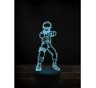 Beling 3D lampa, Naruto 3,7 farebná Y38L7