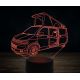 Beling 3D lampa,Volkswagen transporter T5 campervan, 7 farebná VW47