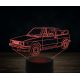 Beling 3D lampa, Volkswagen Golf 2 cabrio, 7 farebná VW41