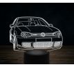 Beling 3D lampa, Volkswagen R32, 7 farebná VW40