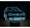 Beling 3D lampa, Volkswagen R32, 7 farebná VW40