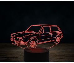 Beling 3D lampa,Volkswagen brasilia 1977, 7 farebná VW33