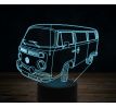 Beling 3D lampa,Volkswagen T2,7 farebná VW30