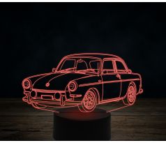 Beling 3D lampa,Volkswagen Type 3 Notchback, 7 farebná VW28