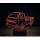Beling 3D lampa,Volkswagen Transporter 1980, 7 farebná VW27