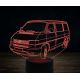Beling 3D lampa,Volkswagen T4 van, 7 farebná VW25