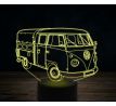 Beling 3D lampa,Volkswagen T1 Pick Up, 7 farebná VW24