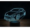 Beling 3D lampa, Volkswagen-Scirocco-R, 7 farebná VW23