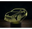 Beling 3D lampa, Volkswagen-Scirocco-R, 7 farebná VW23