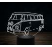 Beling 3D lampa, VOLKSWAGEN T2A KOMBI 1969, 7 farebná VW22