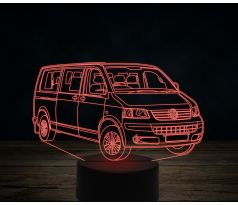 Beling 3D lampa,Volkswagen T5 Transporter, 7 farebná VW16