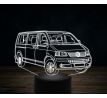 Beling 3D lampa,Volkswagen T5 Transporter, 7 farebná VW16