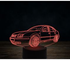 Beling 3D lampa,Volkswagen bora V5, 7 farebná VW15