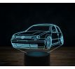 Beling 3D lampa,volksvagen golf 6,7 farebná VW11