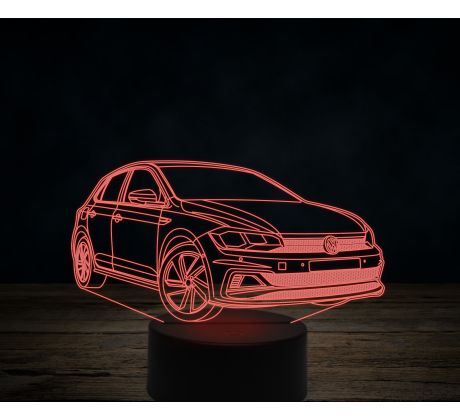 Beling 3D lampa, 2019 Volkswagen Polo GTI1,7 farebná VW8