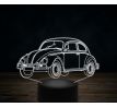 Beling 3D lampa,1969-Volkswagen-Beetle,7 farebná VW5