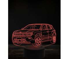 Beling 3D lampa, Jeep Avenger 7 farebná, VBN4