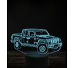 Beling 3D lampa, Jeep gladiator, 7 farebná, VBN2