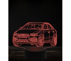 Beling 3D lampa, Audi Q3,7 farebná, VBN13
