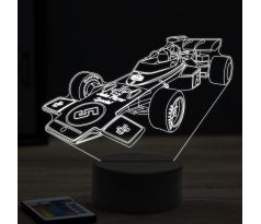 Beling 3D lampa, Formula Emerson Fittipaldi ,16 farebná, FF2