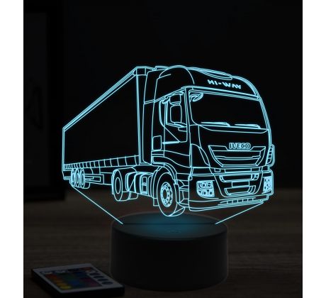 Beling 3D lampa, Iveco Stralis , 7 farebná K5