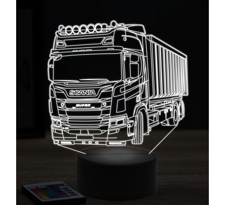 Beling 3D lampa, Scania R450, 16 barebná K10