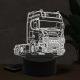 Beling 3D lampa, Scania S450, 16 barebná K25