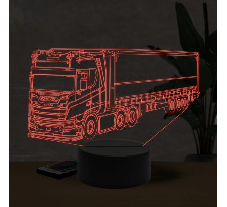 Beling 3D lampa, Scania S5201, 16 barebná K27