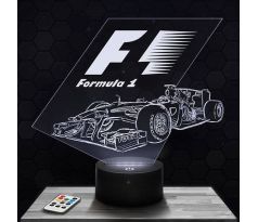 Beling 3D lampa, Fia formula ,16 Barevná, FF13