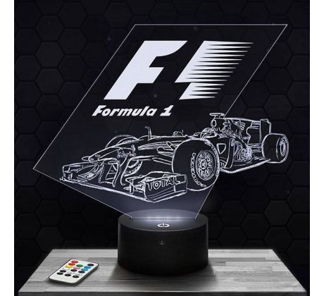 Beling 3D lampa, Fia formula ,16 Barevná, FF13