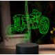 Beling 3D lampa,Zetor 25A, 16 barevná GF19