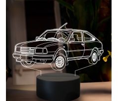 Beling 3D lampa, škoda rapid 135, 7 farebná GF11