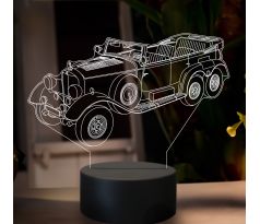 Beling 3D lampa, Mercedes w31 G4, 7 farebná GF3