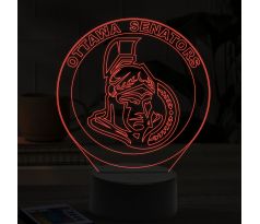 Beling 3D lampa,Ottawa Senators, 16 barevná SAN856LS