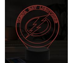 Beling 3D lampa,Tampa Bay Lightning, 16 farebná 9FGH5W