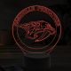 Beling 3D lampa,Nashville Predators, 16 farebná 9QSDFG6S5W