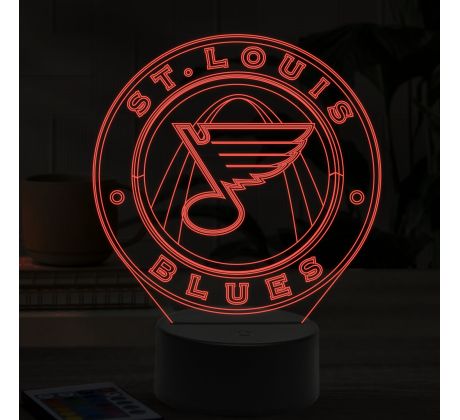 Beling 3D lampa,St Louis Blues, 16 farebná 9QX65S