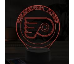 Beling 3D lampa,Philadelphia Flyers, 16 farebná 9QVC65A