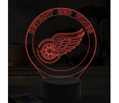 Beling 3D lampa,Detroit Red Wings, 16 farebná 98A95DQ55A