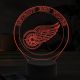 Beling 3D lampa,Detroit Red Wings, 16 farebná 98A95DQ55A