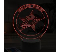 Beling 3D lampa, Dallas Stars, 16 farebná ASS6A9AX