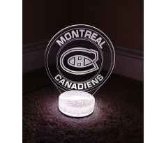 Beling 3D lampa, Montreal Canadiens, 16 farebná S494DDS