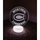 Beling 3D lampa, Montreal Canadiens, 16 farebná S494DDS